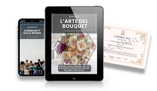 Corso: L'arte del Bouquet + Community + Certificazione